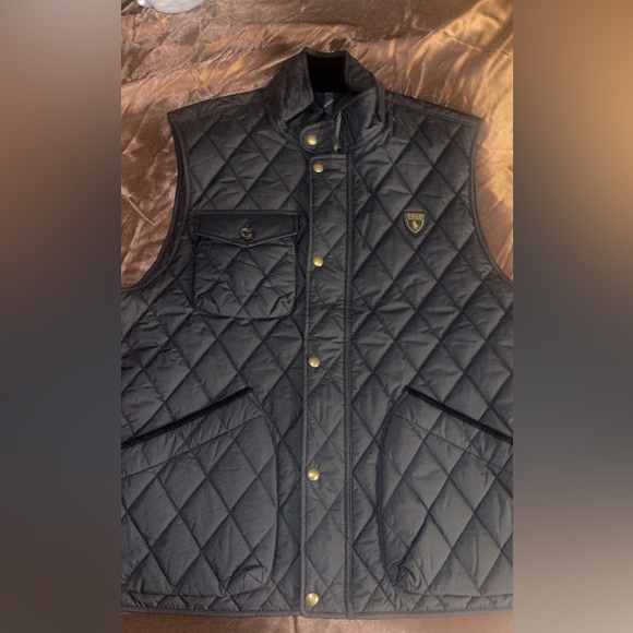 The Beaton Quilted Vest Black - Picture 1 of 3